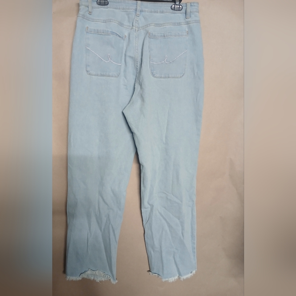 By Egreis Women's Light Blue Jeans